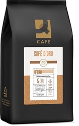 Koffie Q-Connect bonen café d'oro 1000 gram
