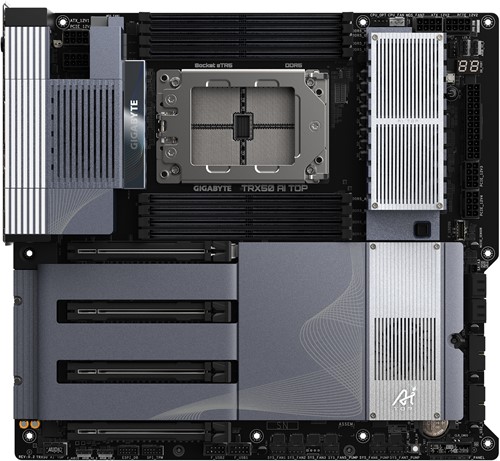 GIGABYTE TRX50 AI TOP-2B moederbord AMD TRX50 Socket sTR5 Verlengd ATX-2