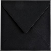 Envelop Papicolor 140x140mm ravenzwart pak à 6 stuks-2