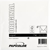Envelop Papicolor 140x140mm hagelwit pak à 6 stuks-3