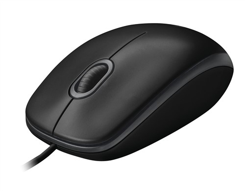 Muis Logitech USB B100 zwart-3