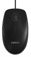 Muis Logitech USB B100 zwart-2
