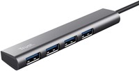 Hub Trust Halyx 4-port USB-A zilver-3