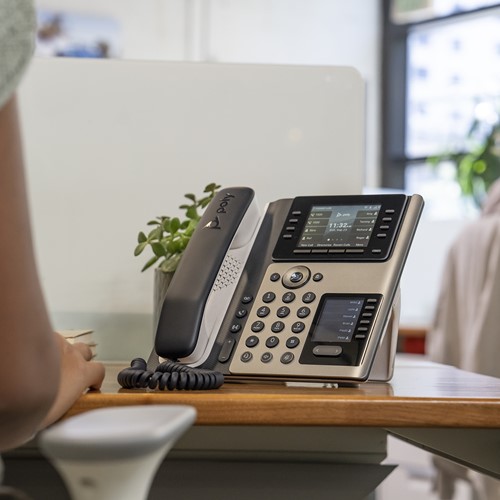 HP Poly Edge E400 IP-telefoon met PoE-ondersteuning-3