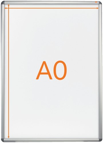 Kliklijst Nobo Essence A0 118x84,1cm aluminium-3