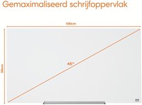 Glasbord Nobo Impression Pro 99,3x55,9cm briljant wit-7