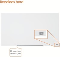 Glasbord Nobo Impression Pro 99,3x55,9cm briljant wit-8