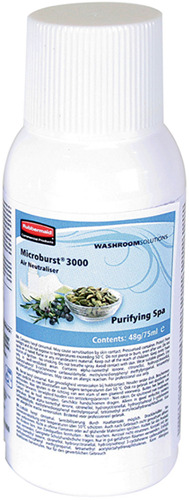 Luchtverfrisser Rubbermaid Microburst 3000 navulling 75ml "Purifying Spa"