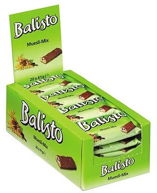 Balisto repen muesli 37gr 20 stuks