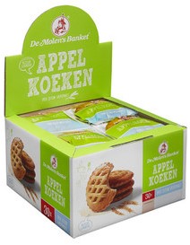 Koekjes De Molen's appelkoeken 30x50gr