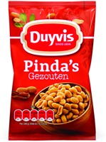 Pinda's Duyvis gezouten pinda's 60gram 20stuks