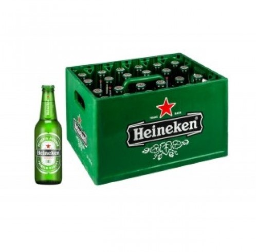 Bier Heineken krat à 24 fles 30cl (excl. statiegeld)