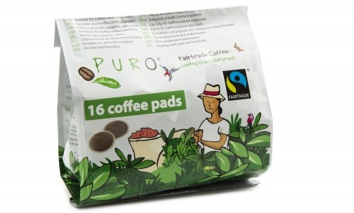 Koffiepads Puro Fairtrade 16 stuks