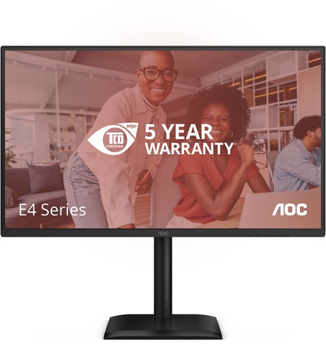 AOC E4 Q27E4U computer monitor 68,6 cm (27") 2560 x 1440 Pixels Quad HD LED Zwart-2