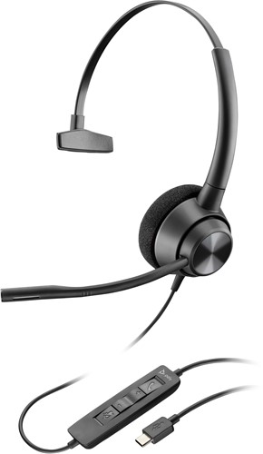 HP Poly EncorePro 310 USB-C Monoaural Headset TAA-3