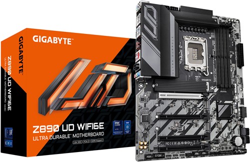 GIGABYTE Z890 UD WIFI6E moederbord Intel Z890 LGA 1851 (Socket V1) ATX