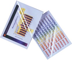 Voorblad GBC A5 PVC 240micron transparant 100 stuks