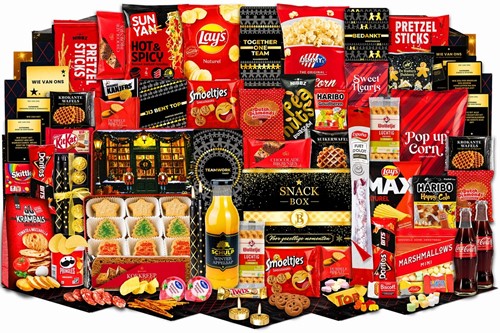 Kerstpakket De overvolle doos
