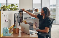 HP Poly Blackwire 3220 Stereo USB-C Headset + USB-C/A adapter