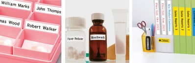 Labeltape Casio XR-12WE1 12mmx8m zwart op wit-2