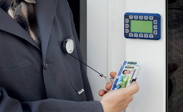 Durable pashouder 8922.19 met blokkering transparant p/10-3