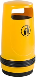 Afvalbak Merlin 90liter geel