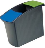 Inzetbakje voor papierbak Han Mondo 3L. zwart/blauw-2
