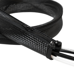 Kabelgeleider LogiLink 100cm zwart