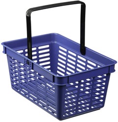 Winkelmandje Durable basket 19 blauw