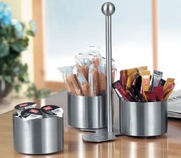 Tafelset Esmeyer 3-delig geborsteld rvs