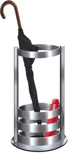 Paraplustandaard Kerkmann Tim metaal 49x30cm zilver