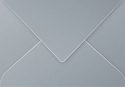 Envelop Pollen C5 162x229m zilver 120gr 20stuks