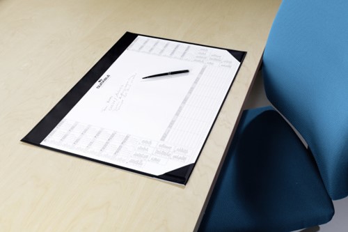 Bureau-onderlegblok 2024-2025 Durable 59x42cm met houder zwart-3