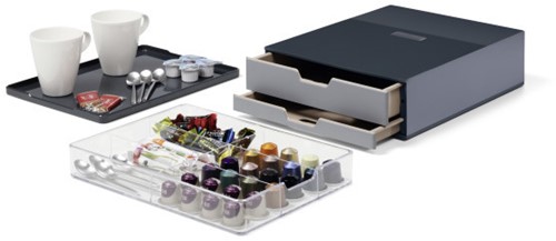 Coffee Point Box Durable 3383-58 antraciet-lichtgrijs-3