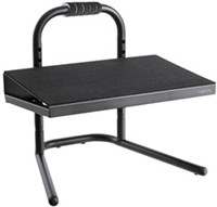 Voetensteun LogiLink hoogte verstelbaar zwart