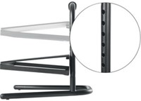 Voetensteun LogiLink hoogte verstelbaar zwart-2