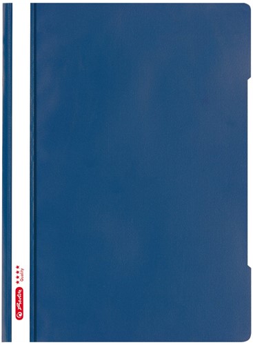 Snelhechter Herlitz Quality A4 PP blauw