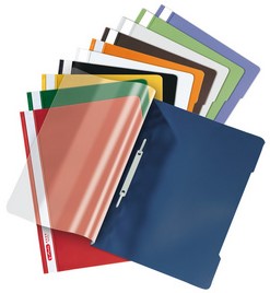 Snelhechter Herlitz Quality A4 PP grijs