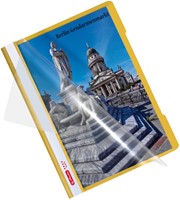 Snelhechter Herlitz Quality A4 PP geel-2