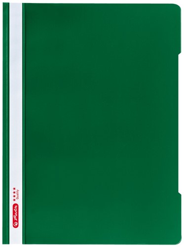 Snelhechter Herlitz Quality A4 PP groen