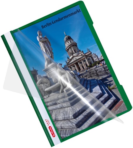 Snelhechter Herlitz Quality A4 PP groen-2