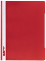 Snelhechter Herlitz Quality A4 PP rood