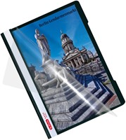 Snelhechter Herlitz Quality A4 PP zwart-3