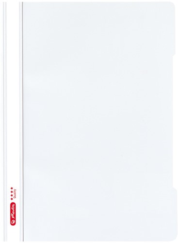 Snelhechter Herlitz Quality A4 PP wit