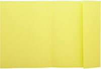 Vouwmap Exacompta A4 240x320 met omslagklep geel p/50