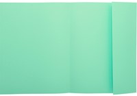Vouwmap Exacompta A4 240x320 met omslagklep lichtgroen p/50