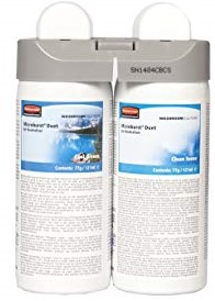 Luchtverfrisser Rubbermaid Microburst Duet navulling "Clean Sense"