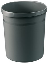 Papierbak Han Grip 18 liter met griprand donkergrijs