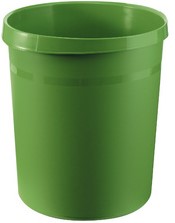 Papierbak Han Grip 18 liter met griprand groen