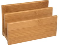 Envelopstandaard Wedo 2 vakken bamboe